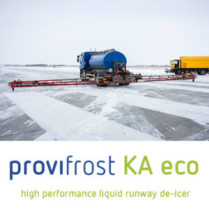 liquid runway de-icer provifrost KA ECO by Proviron