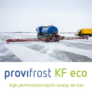 liquid runway de-icer provifrost KF ECO by Proviron