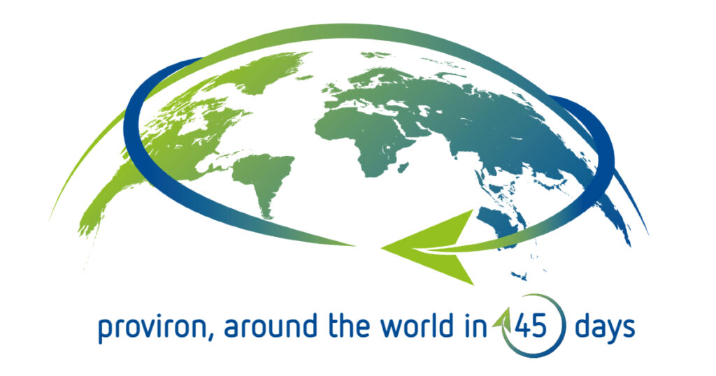 proviron, around the world in 45 days