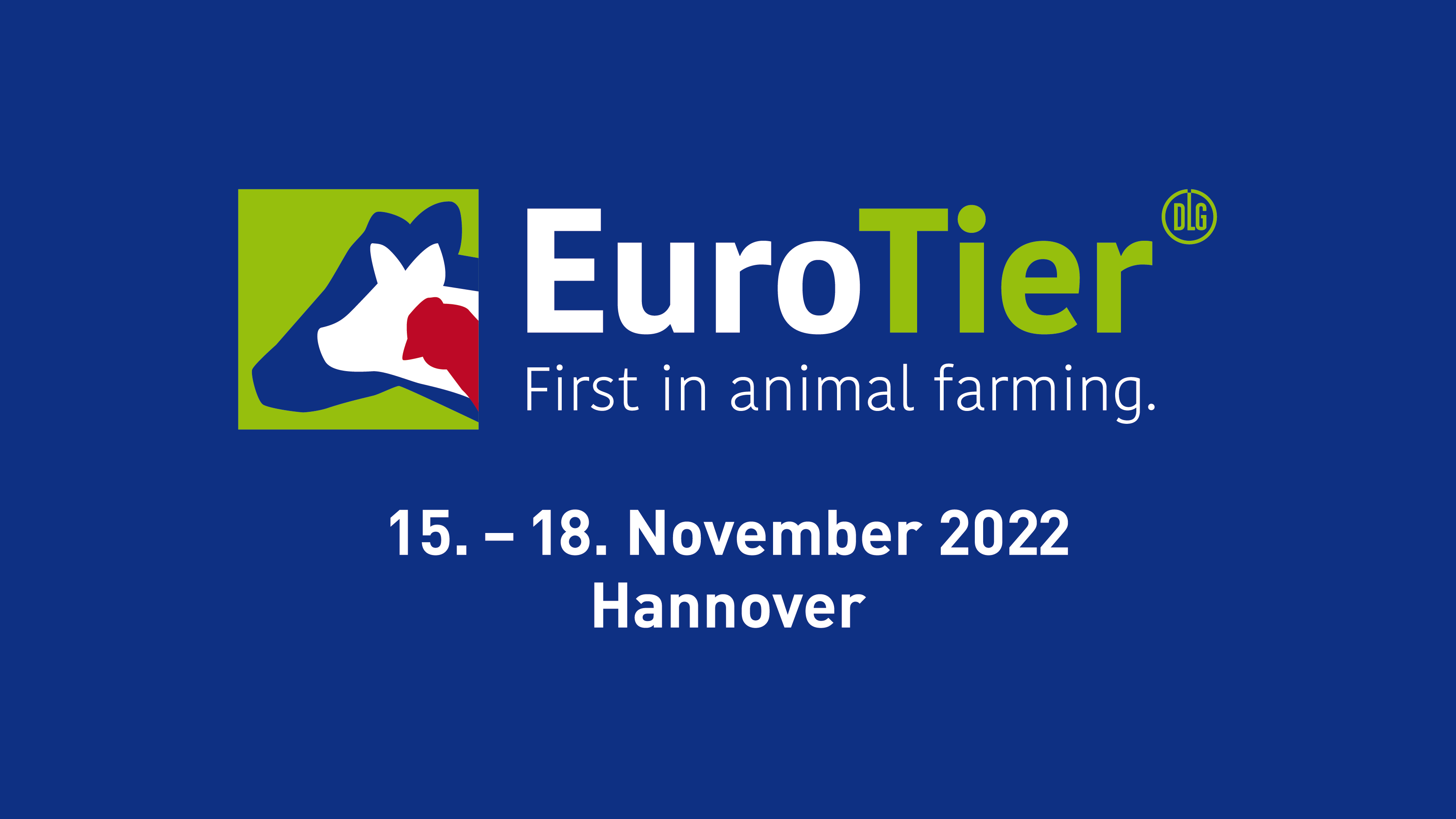 EuroTier 2022 15-18 november 2022 Hannover