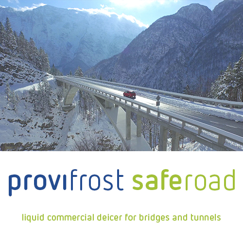 provifrost saferoad - commercial de-icer for bridges and tunnels by Proviron