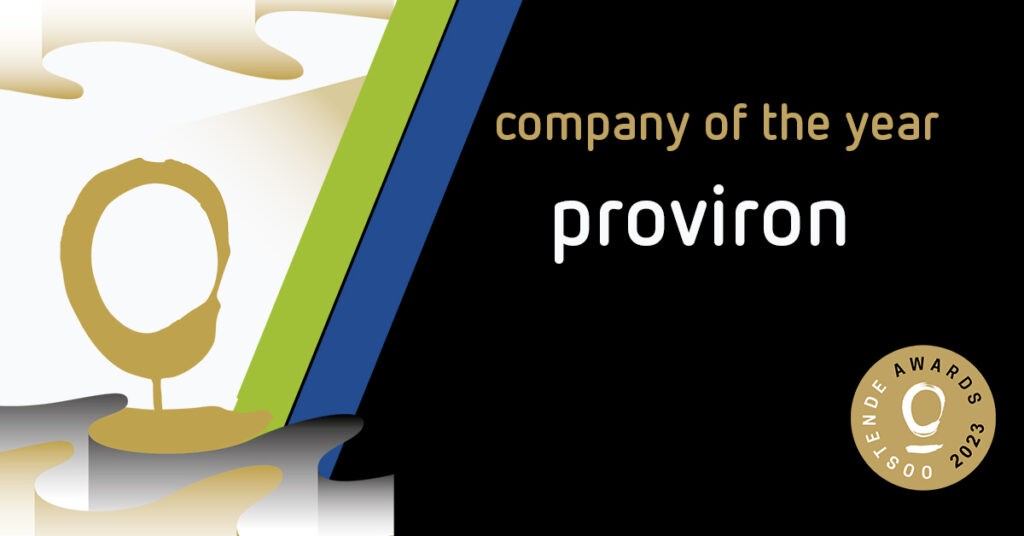 Proviron wins Oostende Awards Company of the year