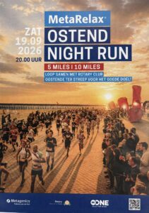 Affiche Ostend Night Run 2026